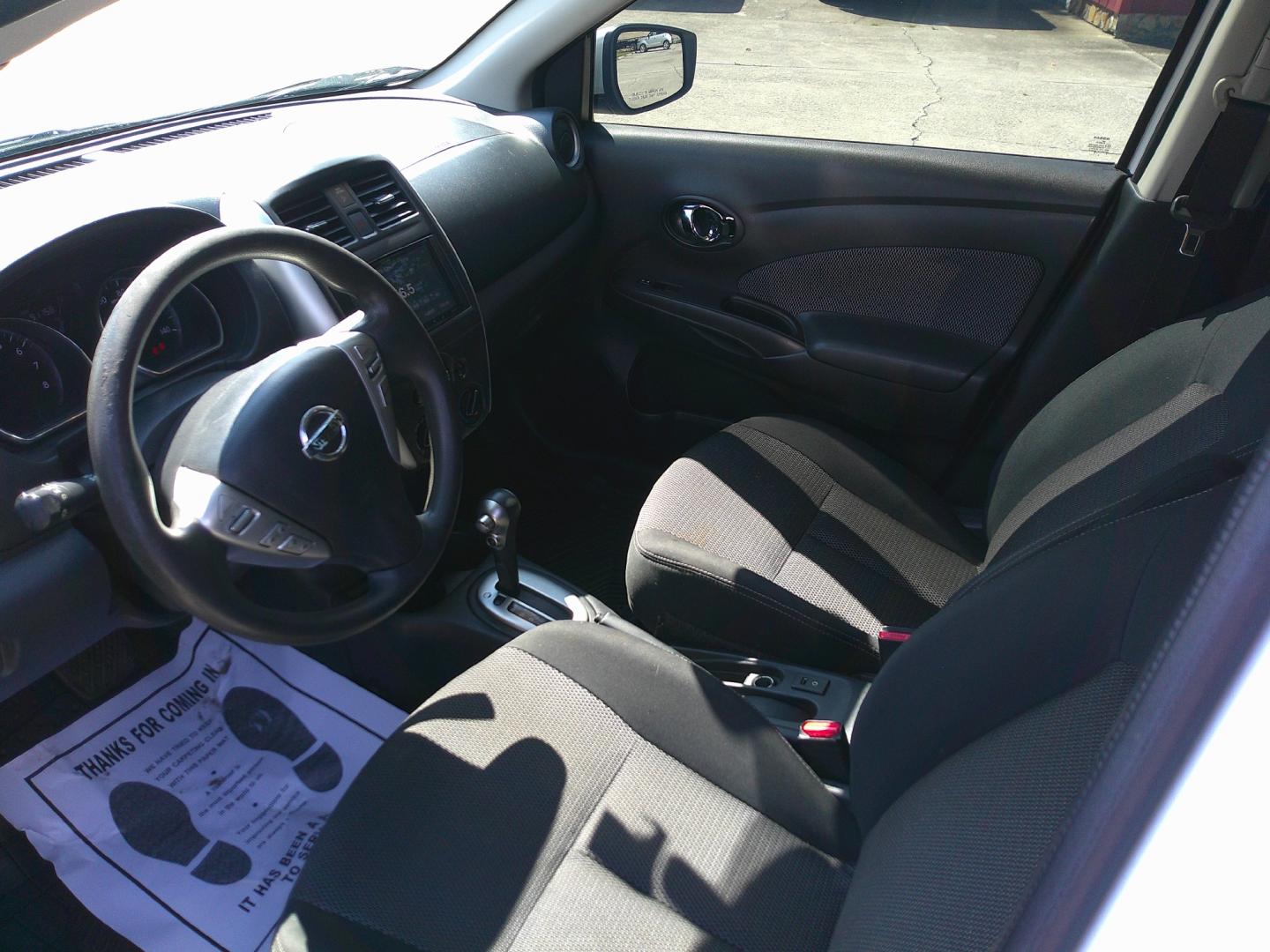 2016 WHITE NISSAN VERSA S; SL; SV (3N1CN7AP4GL) , located at 1200 Cassat Avenue, Jacksonville, FL, 32205, (904) 695-1885, 30.302404, -81.731033 - Photo#3